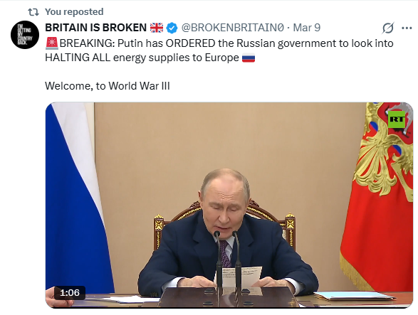 Putin energy