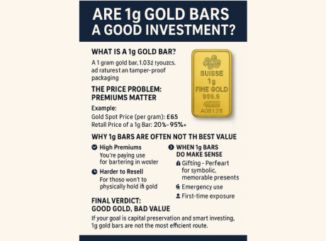 s It Worth Buying 1g Gold Bars?