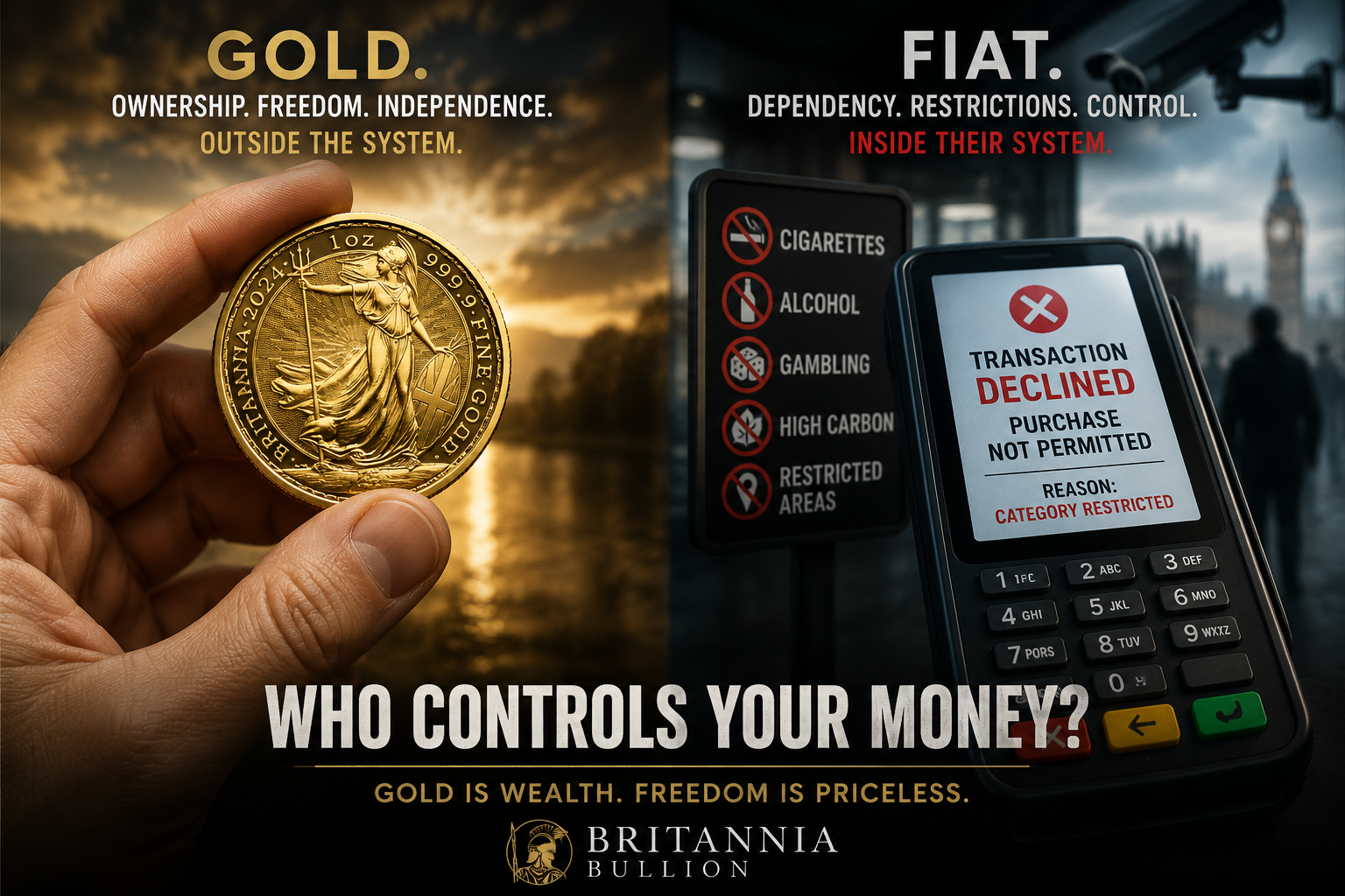 The Development We've Been Warning About for Over a Decade - Who Controls your Money?