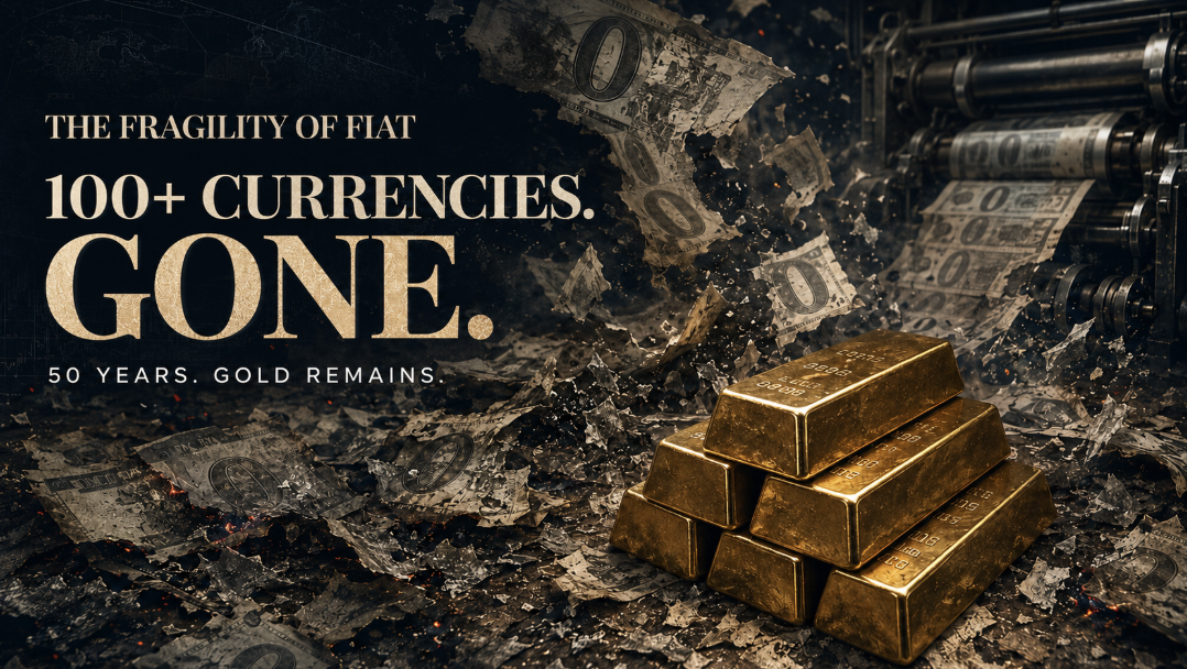More Than 100 Currency Units Have Disappeared in 50 Years. Gold Is the Antidote.