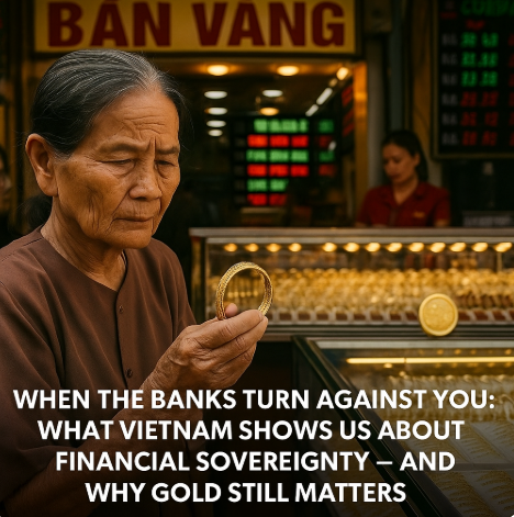 When the Banks Turn Against You: What Vietnam Shows Us About Financial Sovereignty, and Why Gold Still Matters
