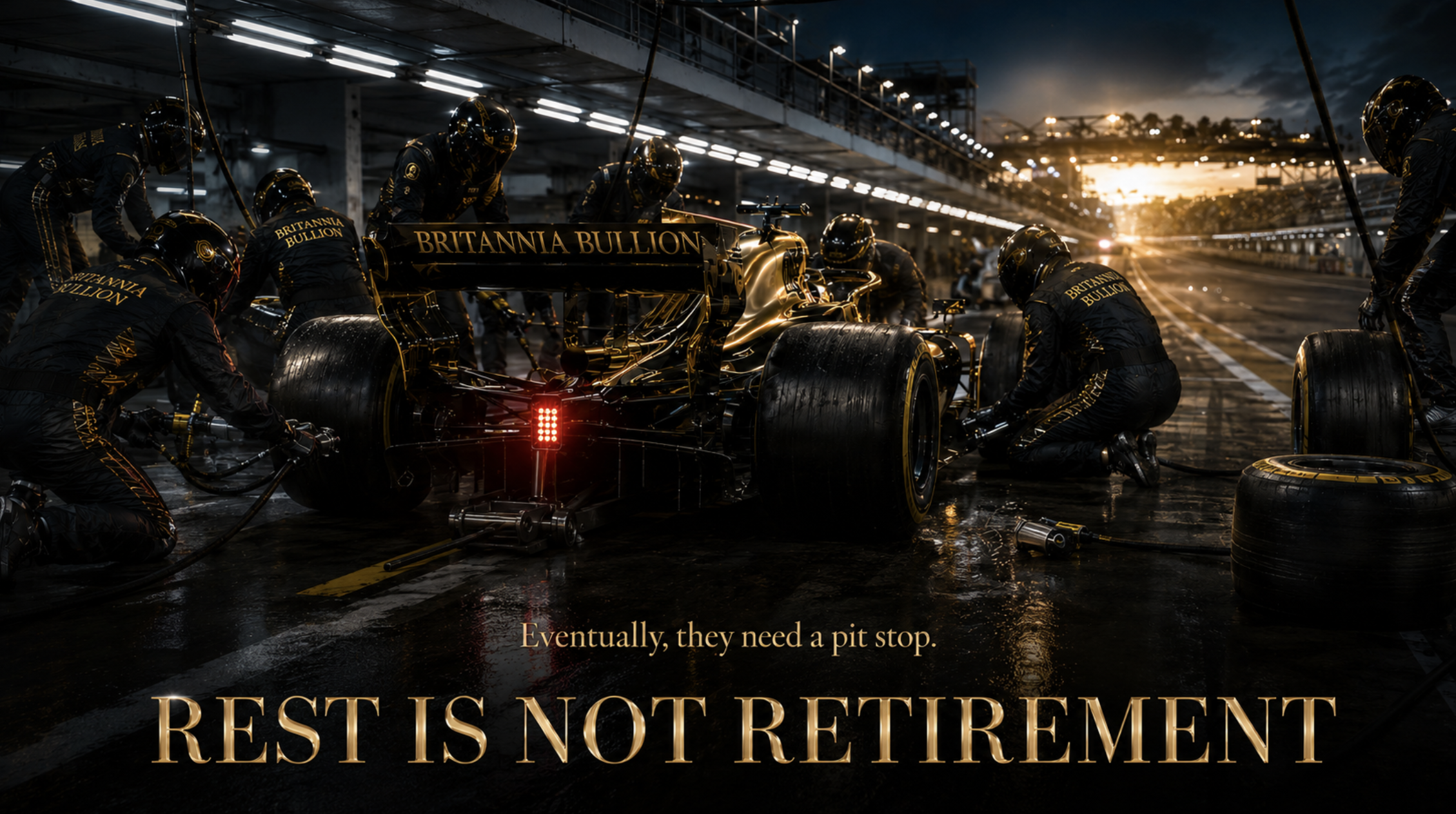 The Rally After the Pit Stop...