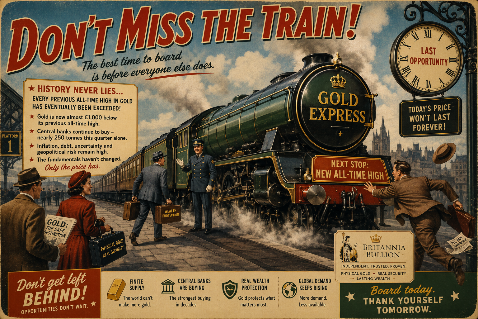 DON'T MISS THE TRAIN
