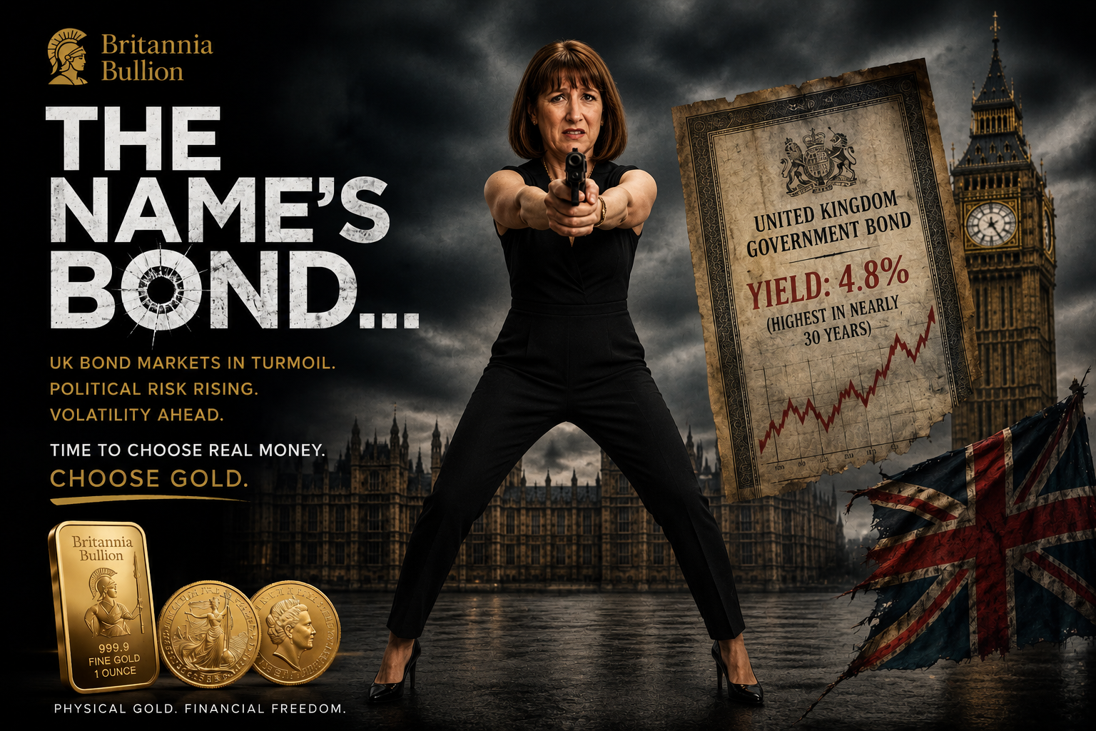 THE NAME'S BOND.....